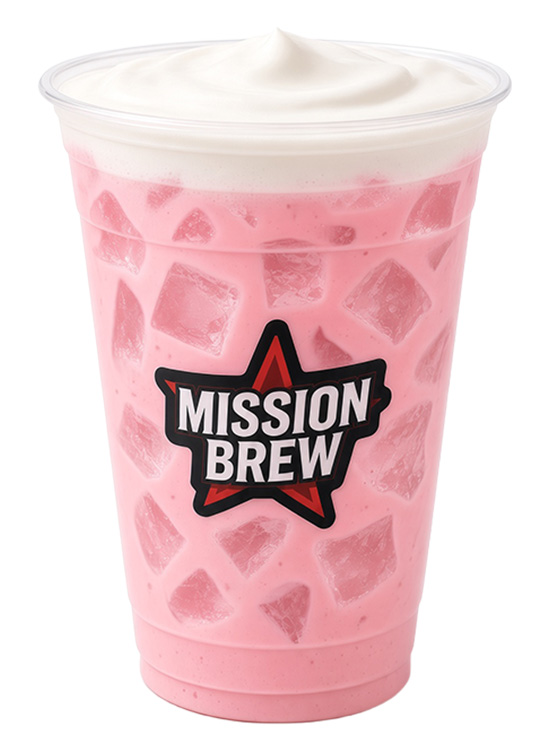 BLACKBERRY MILK TEA W/ COLD FOAM