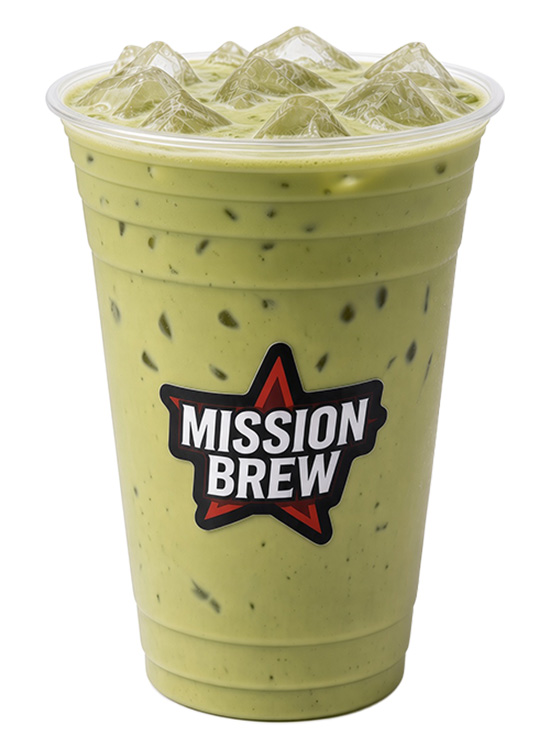 Iced Banana Pudding Matcha